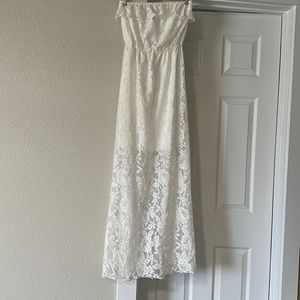 Lace maxi dress